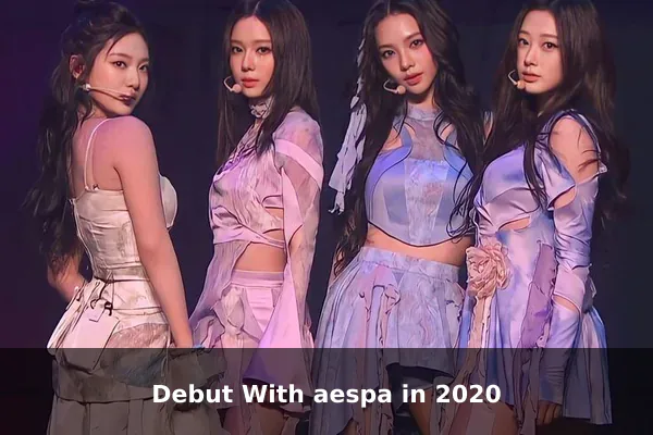 Debut With aespa in 2020